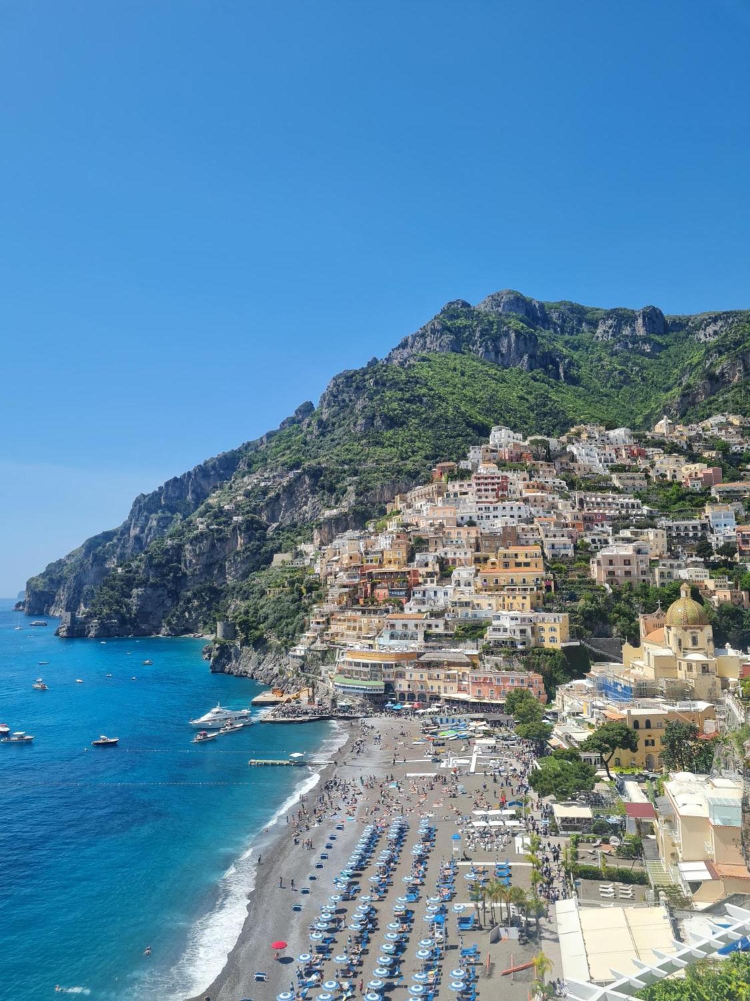 Villa Santa Chiara Positano Suites Exterior foto