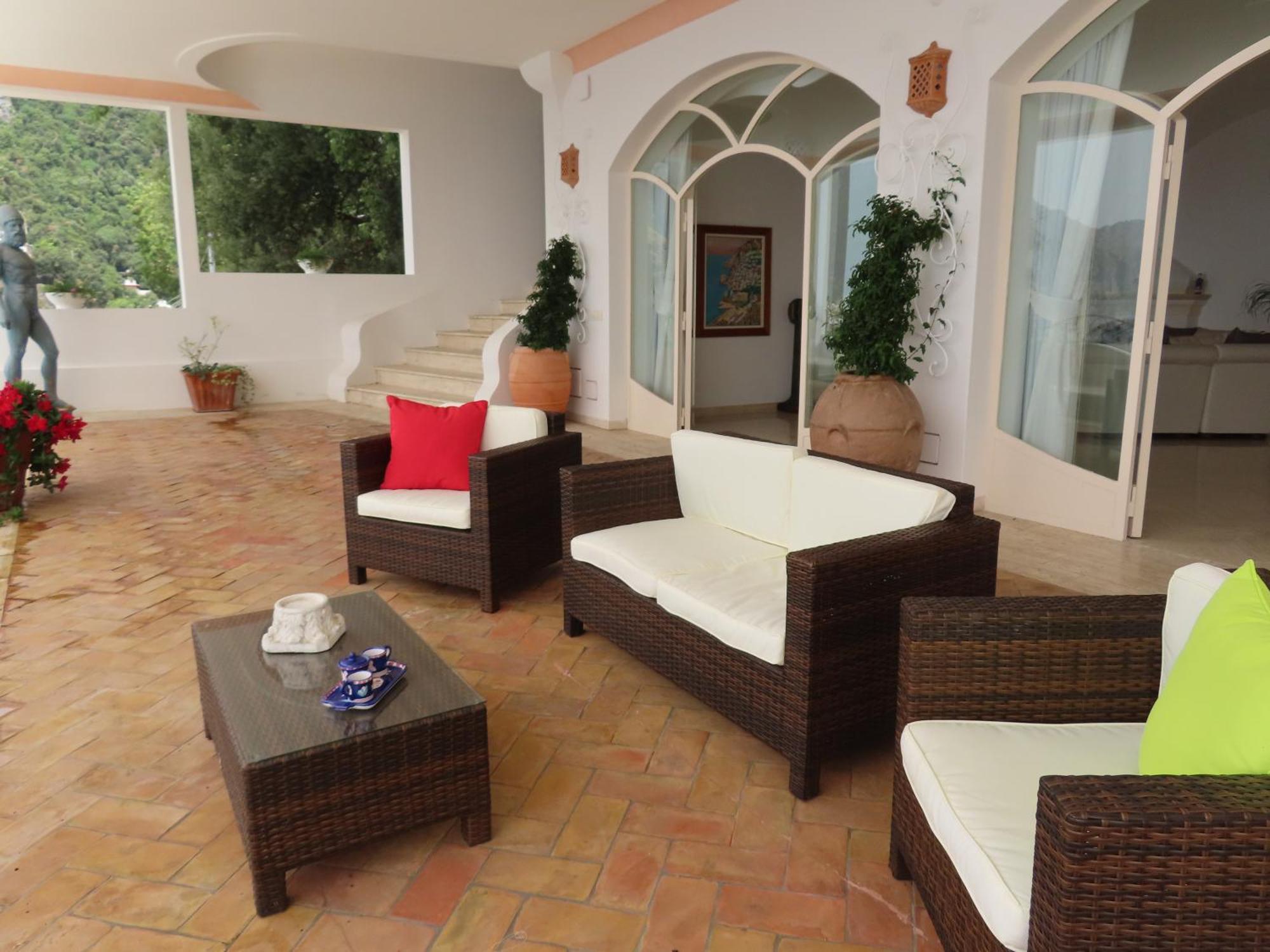 Villa Santa Chiara Positano Suites Exterior foto