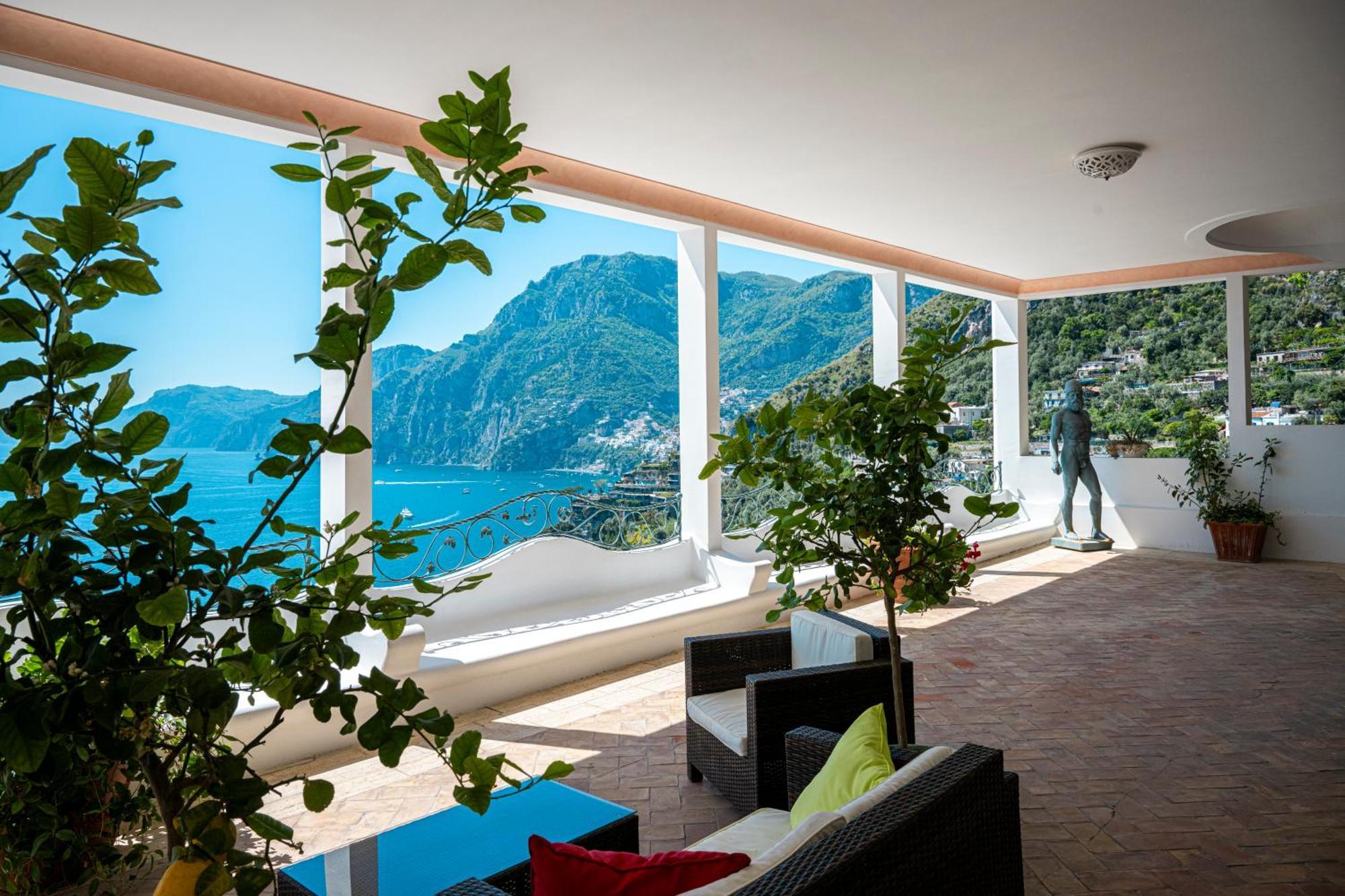 Villa Santa Chiara Positano Suites Exterior foto